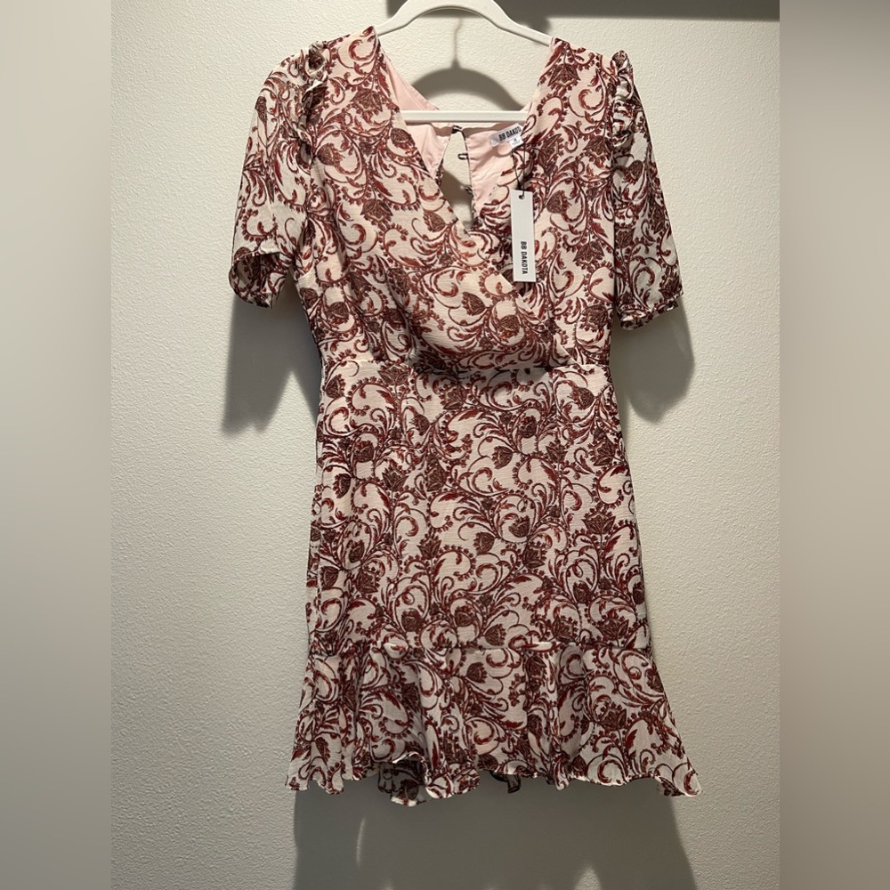 BB Dakota Twirl Wind Chiffon dress